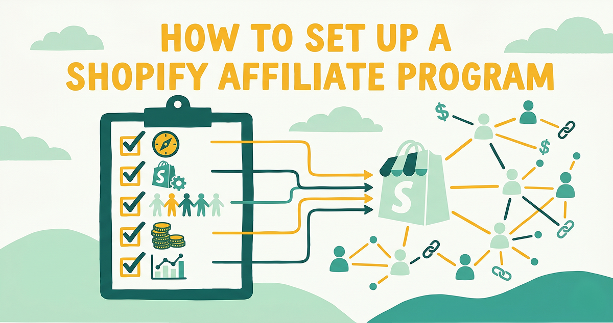Shopify affiliate program setup guide: Komissio on the Shopify App Store